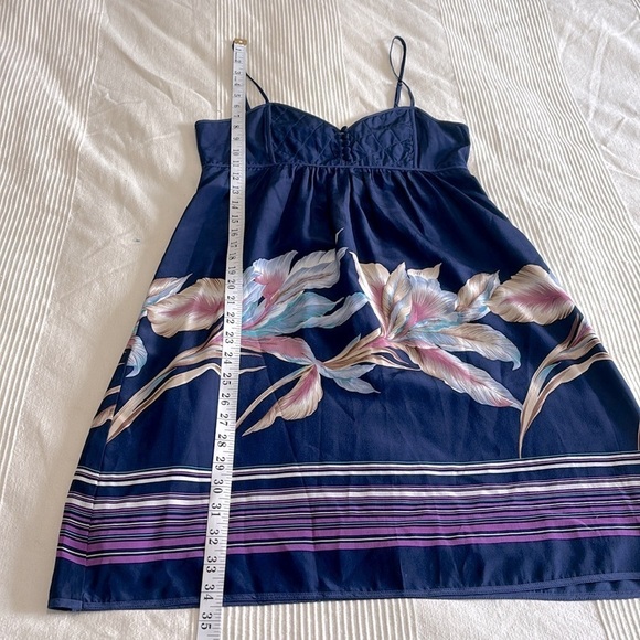 Yumi Kim Silk Floral Mini Dress Size Small - Picture 3 of 8